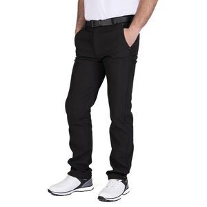 Island Green Mens Bonded Fleece Lining All Weather Pants / Black
